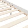 vidaXL Bed Frame without Mattress White 90x200 cm Solid Wood