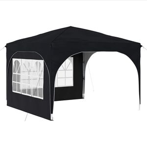vidaXL Pop-up Party Tent 290 x 290 x 245 cm Antracite