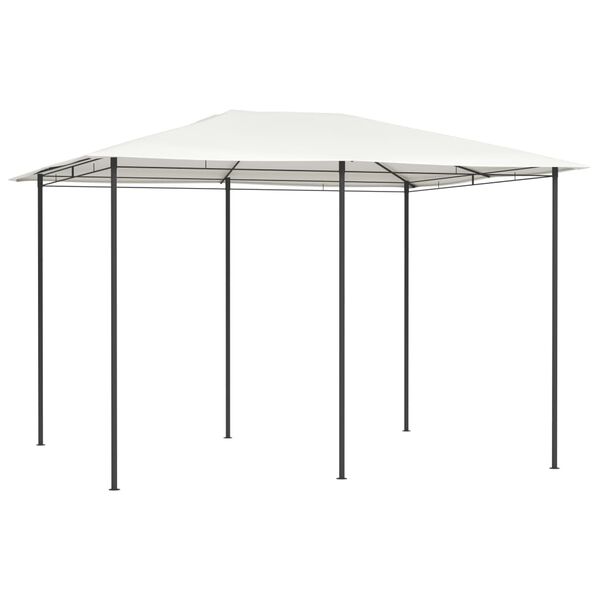 vidaXL Gazebo 3x4x2.6 m Cream 160 g/m&sup2;