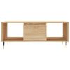 vidaXL Coffee Table Sonoma Oak 90x50x36.5 cm Engineered Wood
