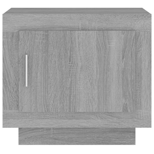vidaXL Coffee Table Grey Sonoma 51x50x45 cm Engineered Wood
