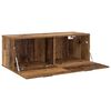 vidaXL Wall-Mounted Cabinet Wall-mounted Old Wood 100 x 36.5 x 35 cm