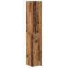 vidaXL Storage Cabinet 3 pcs Old Wood 30 x 42.5 x 225 cm