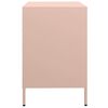 vidaXL Sideboard Pink 68x39x58.5 cm Cold-rolled Steel