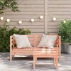 vidaXL Garden Sofas Corner 2 pcs Solid Wood Douglas