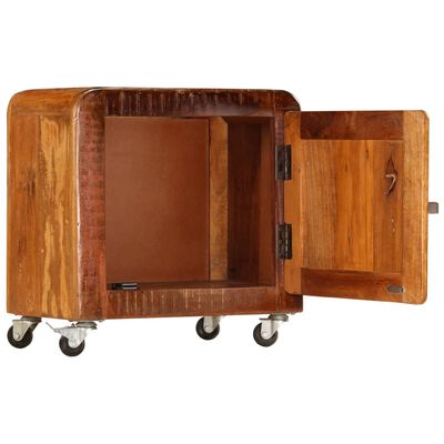 vidaXL Bedside Cabinet 50x30x50 cm Solid Reclaimed Wood