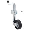 vidaXL Trailer Jack Wheel 60 mm with 2 Support Tubes and 3 Split Clamps