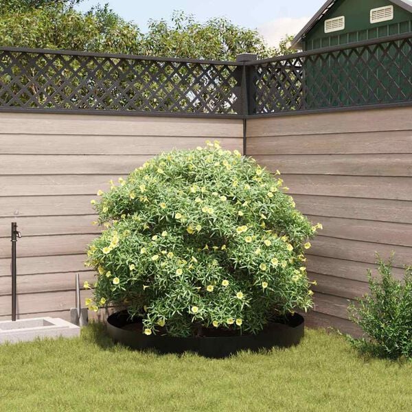vidaXL Root Barrier Black 0.7 x 3 m Polyethylene