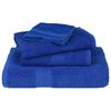 vidaXL Sauna Towels "FROGN" 10 pcs Blue 80x200 cm 360 gsm