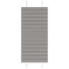 vidaXL Pleated Blind Anthracite 65x150 cm Fabric Width 64.4 cm Polyester