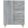 vidaXL Sideboard Grey Sonoma 69.5x34x90 cm Engineered Wood