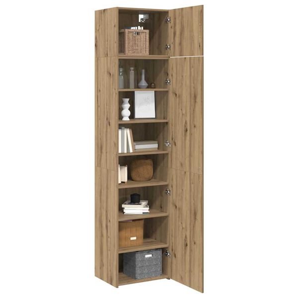 vidaXL Sideboard 3 pcs Artisan Oak