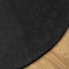 vidaXL Carpet Folding HUARTE Black 120 x 170 cm Polyester