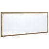 vidaXL LED Bathroom Mirror Artisan Oak 100x8.5x37 cm Engineered Wood