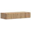 vidaXL Wall-Mounted Side Table Artisan Oak 87.5 x 34.5 x 17 cm