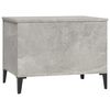 vidaXL Coffee Table Concrete Grey 60x44.5x45 cm Engineered Wood