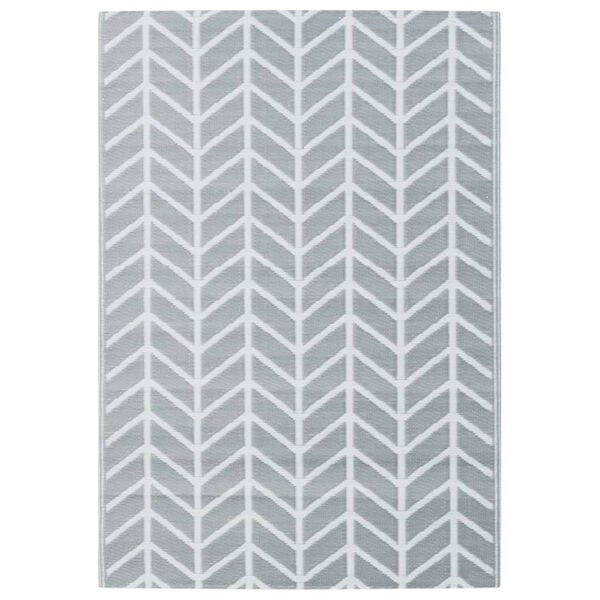 vidaXL Outdoor Carpet ARAKIL Grey 160x230 cm PP