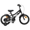vidaXL Kids Bike 16 Inches for 4-6 Years Old Black