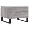 vidaXL Coffee Tables 2 pcs Grey Sonoma 50x46x35 cm Engineered Wood