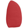 vidaXL Back Pillow Red 160 x 24 x 50 cm Fabric