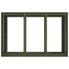 vidaXL Planter Olive Green 120x80x80 cm Steel