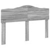 vidaXL Headboard Grey Sonoma Engineered wood