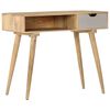 vidaXL Console Table 89x44x76 cm Solid Mango Wood