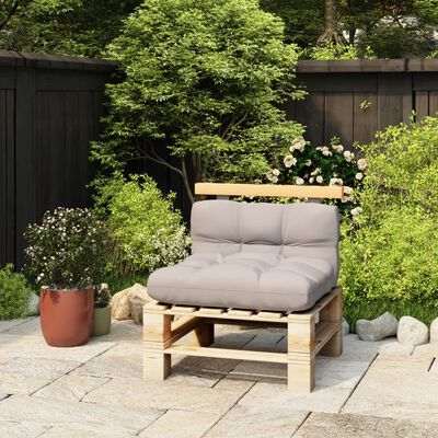 vidaXL Backrest for Pallet Sofa 70 cm Solid Pine Wood