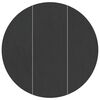 vidaXL Pool Ground Sheet Folding Black &Oslash; 306 cm Non-woven Fabric