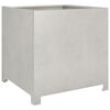 vidaXL Garden Planter 50x50x50 cm Stainless Steel