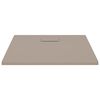 vidaXL Shower Base Tray SMC Brown 90x90 cm