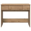 vidaXL Cosmetic Table with Drawer Artisan Oak 100 x 45 x76 cm