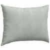 vidaXL Sofa Pillows 2 pcs Light Grey 70 x 50 cm Corduroy Fabric