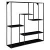 House Nordic Wall Shelf Avery 85x18x85 cm Black