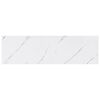 vidaXL Wall Shelf 4 pcs White Marble 90 x 23.5 x 4 cm Engineered Wood