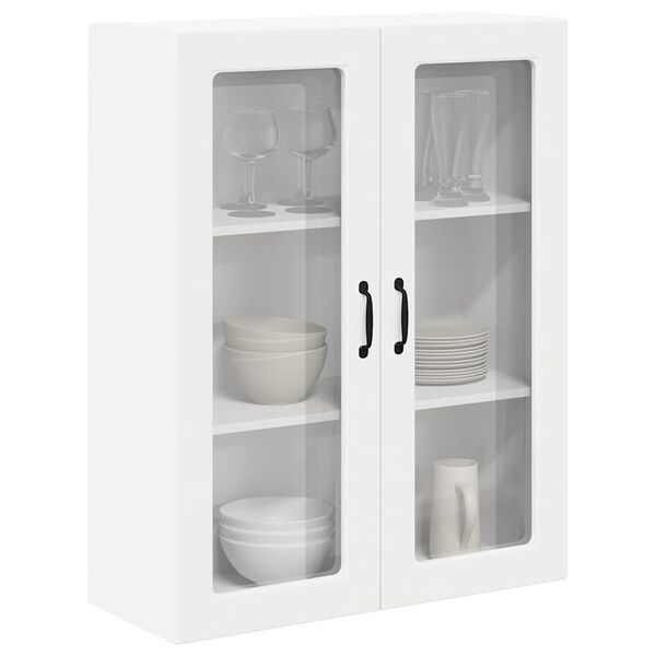 vidaXL Kitchen Wall Cabinet White 80 x 31 x 100 cm Engineered Wood