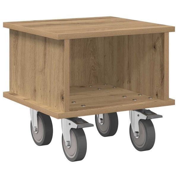 vidaXL TV Stand Artisan Oak 37 x 35 x 35 cm Engineered Wood