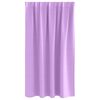 vidaXL Blackout Curtains with Rings 2 pcs Purple 140 x 140 cm