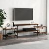 vidaXL TV Cabinet Brown Oak 197x35x52 cm Engineered Wood