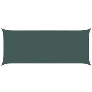 vidaXL Sun Shade Sail Dark Green 6 x 2,5 m 100% Polyester Oxford