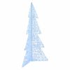 vidaXL Christmas Tree 240 LEDs Cold White 180 cm Acrylic