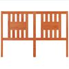 vidaXL Headboard Wax Brown 140 cm Solid Wood Pine