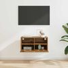 vidaXL TV Wall Cabinet Old Wood 60 x 30 x 30 cm Engineered Wood
