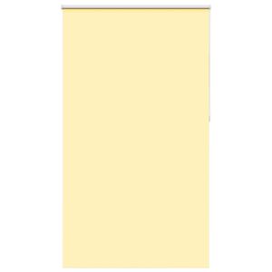 vidaXL Roller Blind Blackout Yellow 120x230 cm Fabric Width 116.6 cm Polyester