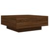 vidaXL Coffee Table Brown Oak 80x80x31 cm Engineered Wood