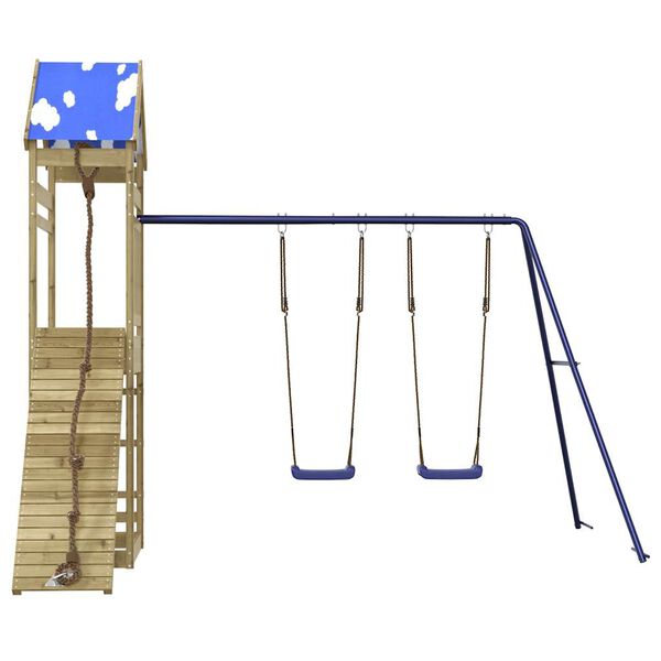 vidaXL Outdoor Playset Impregnated Wood Pine