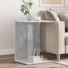 vidaXL Side Table Concrete Grey 45 x 40 x 62.5 cm Engineered Wood