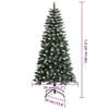 vidaXL Artificial Christmas Tree with 150 LEDs Green 50 x 50 x 120 cm