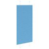 vidaXL Pleated Blind Blue 65x100 cm Fabric Width 64.4 cm Polyester
