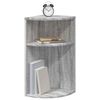 vidaXL End Table Grey Sonoma 29.6 x 29.6 x 60 cm Engineered Wood